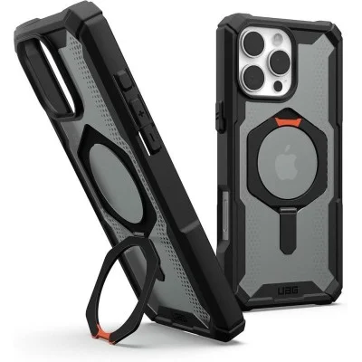 Cover Iphone 16 Pro Max Magsafe Plasma Xte Case Uag - Black \ Orange
